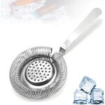 Passoire a cocktail hawthorne en acier inoxydable