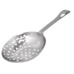Passoire à cocktail professionnelle en acier inoxydable gris h 16 cm Passoire à cocktail professionnelle en acier inoxydable gris h 16 cm