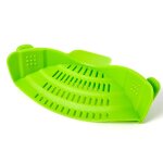 Passoire de cuisine en silicone, clip, egouttoir, bol, entonnoir, riz, ptes, lavage des lgumes, accessoires ...