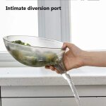 Passoire multifonctionnelle pour fruits et l�gumes, panier de vidange pour salade, viande, nouilles, ...