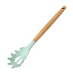 Passoire a nouilles en silicone, 1 pice, cuillre a spaghetti, fourchette de serveur, passoire a nouilles ...