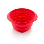 Passoire rétractable 23 cm rouge Passoire rétractable 23 cm rouge