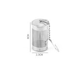 Passoire a th en acier inoxydable, passoire a mailles, avec crochet a chane, bouilloire, verrouillage, ...