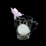 Passoires a th papillon sachets de th passoires silicone cuillre a caf filtre infuseur silice sachets ...