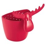 Passoire a th� rudolf koziol, filtre a th� pour tasse, d�coration, rouge framboise opaque, 3233013