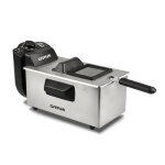 Pastella - friteuse 3 lt inox amovible 2000 w temp. rg. panier en acier inoxydable - g3 ferrari