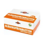 Pastilles de lavage du verre - pour les machines a laver le verre et les comptoirs