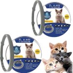 Pata - lot de 2 colliers rglables pour chiens avec huiles essentielles naturelles, traitement anti - ...