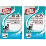 Pata - couches jetables pour chiens taille moyenne - 12 pièces (lot de 2) Pata - couches jetables pour chiens taille moyenne - 12 pièces (lot de 2)