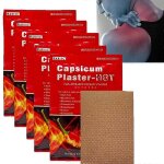 Patch chauffant au capsicum pour douleurs musculaires, douleurs dorsales et articulaires, 40 pieces
