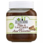 Pte a tartiner bio aux noisette - les p'tites tartines - pot 350g