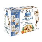 P�t�e pour chat - brit - care cat fj - 12x85g - saveurs vari�es - sans gluten