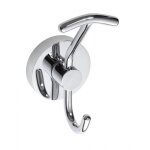 Pat�re � double crochets omega laiton chrom� 5, 5x11x6 cm - argent� - argent� - 5. 5 - -