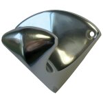 Pat�re portemanteau - aluminium poli - 2142 bilcocq