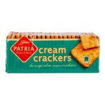 Patria crackers cr�meux biscuits sal�s croquants 6x200g - snack ap�ritif l�ger et savoureux 1200g