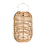 Pauleen sunshine lanterne solaire ip44 5lm 2700k rotin / m�tal / plastique beige