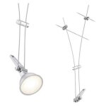 Paulmann comet spot pour syst�me c�ble, chrom�
