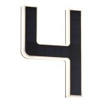 Paulmann num�ro de maison solaire led 4