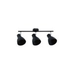 Spot r�glette 3 lumi�res davy m�tal noir