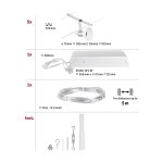 Paulmann wire sheela syst�me c�ble 5l. 5 m chrome