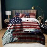 Pcs set de housse de couette xcm new york ensemble de literie en microfibre housse de couettes imprim��e ...
