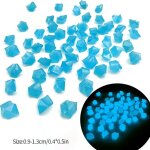 Peays l shoous qui brille dans le noir, 300 / 500 pices, charbon pour poissons, prcieux aquarium, extrieur, ...