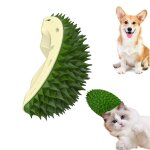 Peigne anti - d��mangeaisons multifonctionnel pour chat en forme de durian, jouet d��coratif d'angle ...
