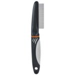 Peigne anti - puces et poussi�re, m�tal, 7 cm - 23761