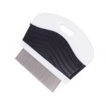 Peigne anti puces tiques pour chien chat animal de compagnie 7, 2x5, 6cm