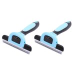 Peigne pour chien, brosse pour chat, outil de toilettage, accessoire de tondeuse amovible pour animaux ...