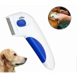 Peigne electrique anti - poux pour chien et animal de compagnie, traitement chimique pour eliminer les ...