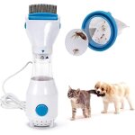 Peigne electrique anti - puces pour animaux de compagnie - elimine les poux et nettoie les puces avec ...