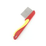 Peigne de d�m�lage pour animaux de compagnie, en acier inoxydable, outil de toilettage pour chien, chat, ...