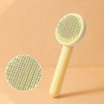 Peigne de massage pour animaux de compagnie, brosse pour chats et chiens, livres de toilettage kedi, ...