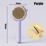 Peigne de massage magique pour animaux de compagnie, epilation universelle, brosse pour chat et chien, ...