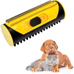 Peigne d'�pilation pour animaux de compagnie (jaune), appr�t pour animaux de compagnie kit de peigne ...