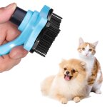 Peigne d'�pilation pour chiens, accessoire de toilettage, anti - puces, pour animaux de compagnie, brosse, ...