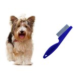 Peigne professionnel en acier inoxydable pour chien, accessoire de toilettage pour animaux de compagnie, ...