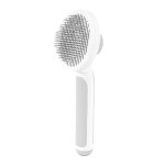 Peigne a t�te ronde en acier inoxydable pour animaux de compagnie, brosse d'�pilation a aiguille pour ...