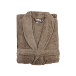 Peignoir de bain uni et color�