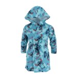 Peignoir enfant lilo stitch bleu (taille 3 / 4 ans, couleur bleu)