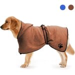 Peignoir microfibre pour chien - s�chage rapide - serviette absorbante - toilettage