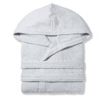 Peignoir unisexe en coton perle teddy