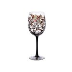 Peinture a la main quatre saisons motif d'arbre verre a vin coupe de champagne gobelet - automne Peinture a la main quatre saisons motif d'arbre verre a vin coupe de champagne gobelet - automne