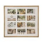 P�le - m�le multivues 12 photos en bois de manguier 59. 2 x 53. 8 cm