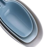 Pelles pour aliments pelles en plastique, rangement facile 3 pelles a glace embotables en plastique, ...