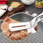 Pelle a frire en acier inoxydable 304, pour poisson frit, pizza, steak, crêpes de cuisine maison, fourchette ... Pelle a frire en acier inoxydable 304, pour poisson frit, pizza, steak, crêpes de cuisine maison, fourchette ...