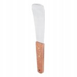 Pelle a glace en acier inoxydable avec bois Pelle a glace en acier inoxydable avec bois