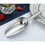 Pelle a glace , cuill�re a glace en m�tal pour machine a gla�ons, polyvalente pour bonbons cuisine bar ...