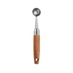 Pelle a glace et a fruits antiadh�sive avec manche en bois mbg, de qualit� alimentaire, ergonomique et ...
